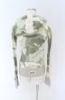 画像3: LGB / PARKA カモフラ総柄パーカー 0（レディース） カーキ O-25-09-08-051-LG-to-YM-OS (3)