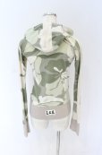 画像3: LGB / PARKA カモフラ総柄パーカー 0（レディース） カーキ O-25-09-08-051-LG-to-YM-OS (3)