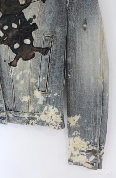 画像5: LGB / G-1/LOVE SEX DREAM スカルパッチデニムジャケット　G-ジャン 1（レディース） インディゴ O-25-09-08-052-LG-to-YM-ZT364 (5)