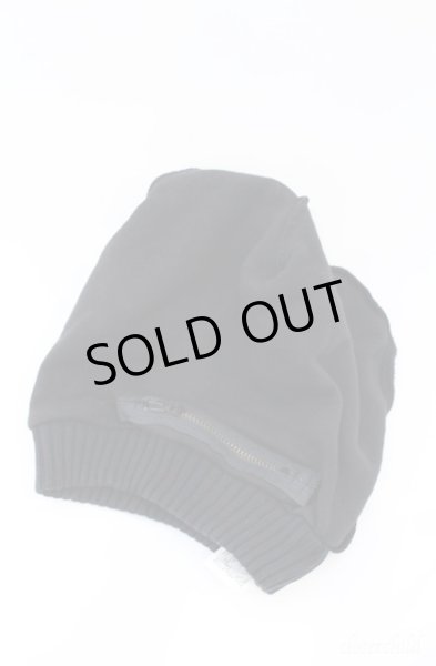 画像2: FranCisT_MOR.K.S. / ハイビスカルスウェットビーニーキャップ 2 ブラック O-25-09-08-055-Fr-0-YM-OS (2)