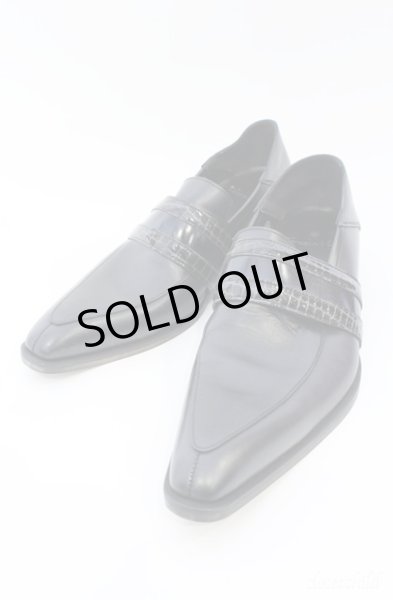 画像1: TORNADO MART / ガウスバンドローファーシューズ S ネイビー O-25-09-08-057-TO-sho-YM-ZT-S008 (1)