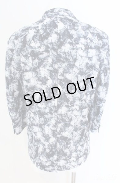 画像2: TORNADO MART / HTメッシュミネラルプリント７分袖ジャケット LL ネイビー O-25-09-08-008-TO-ja-YM-OS (2)