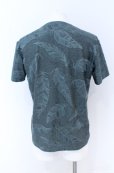 画像2: TORNADO MART / リーフジャカードボンディングTシャツ LL グリーン O-25-09-08-002-TO-ts-YM-OS (2)