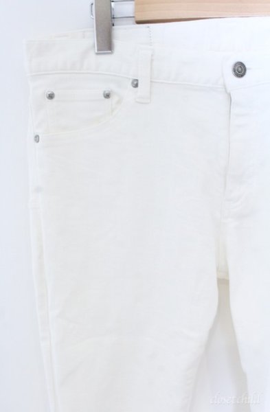 画像2: TORNADO MART / ホワイトシェービングシューカットデニムパンツ XXL ホワイト O-25-09-08-022-TO-pa-YM-ZT330 (2)