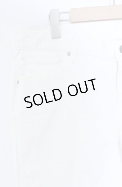 画像2: TORNADO MART / ホワイトシェービングシューカットデニムパンツ LL ホワイト O-25-09-08-023-TO-pa-YM-ZT330 (2)