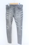画像1: TORNADO MART / オーシャンパールスキニーデニムパンツ LL グレー O-25-09-08-025-TO-pa-YM-OS (1)