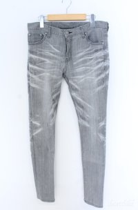TORNADO MART / オーシャンパールスキニーデニムパンツ LL グレー O-25-09-08-025-TO-pa-YM-ZT330