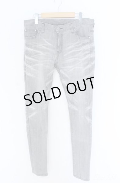 画像1: TORNADO MART / オーシャンパールスキニーデニムパンツ LL グレー O-25-09-08-025-TO-pa-YM-ZT330 (1)