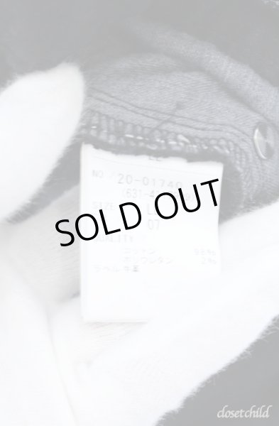 画像4: TORNADO MART / ハイパワーシューカットブラックデニムパンツ LL ブラック O-25-09-08-027-TO-pa-YM-OS (4)