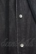 画像3: NO ID. BLACK / フーデッドデニムロングシャツ 1 ブラック O-25-09-16-039-NO-sh-YM-ZT256 (3)