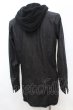 画像4: NO ID. BLACK / フーデッドデニムロングシャツ 1 ブラック O-25-09-16-039-NO-sh-YM-ZT256 (4)
