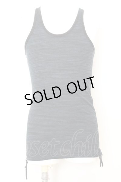 画像1: FUGA / シャーリングボーダータンクトップ 44 ネイビー O-25-09-16-045-FU-to-YM-ZT0919X (1)