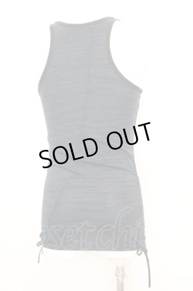 画像2: FUGA / シャーリングボーダータンクトップ 44 ネイビー O-25-09-16-045-FU-to-YM-ZT0919X (2)