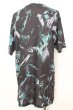 画像3: NO ID. BLACK / アイスバーグプリントロングBIG Tシャツ ONE グリーンｘブラック O-25-09-16-047-NO-ts-YM-ZT151 (3)