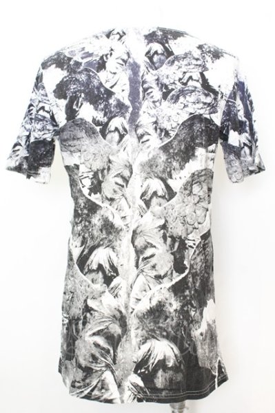 画像3: NO ID. / Wingプリント Tシャツ 1 ホワイト O-25-09-16-048-NO-ts-YM-ZT151 (3)