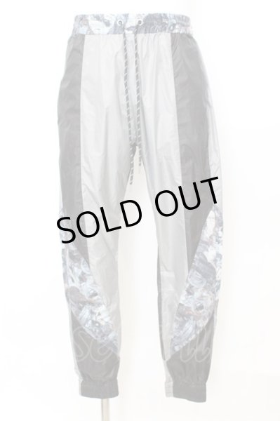 画像1: NO ID. BLACK / マルチカラーチェンジングトラックパンツ 1 ブラックxチャコール O-25-09-16-055-NO-pa-YM-OS (1)