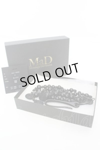 画像2: Moonage Devilment / チャームキーホルダー  ブラック O-25-09-16-056-Mo-0-YM-ZT155 (2)