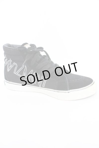 画像2: Moonage Devilment / Lightning Boltコラボ ハイカットスニーカー 27.5 ブラック O-25-09-16-058-Mo-sho-YM-ZT0919X (2)