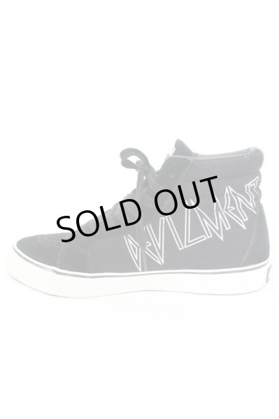 画像4: Moonage Devilment / Lightning Boltコラボ ハイカットスニーカー 27.5 ブラック O-25-09-16-058-Mo-sho-YM-ZT0919X (4)