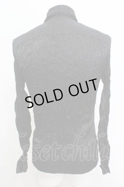 画像2: SEANA / グリッターレオパードクインクルシャツ L ブラック O-25-09-16-008-SE-sh-YM-OS (2)