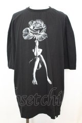 Moonage Devilment / Print Over T Type-C Tシャツ 46 ブラック O-25-09-16-013-Mo-ts-YM-OS