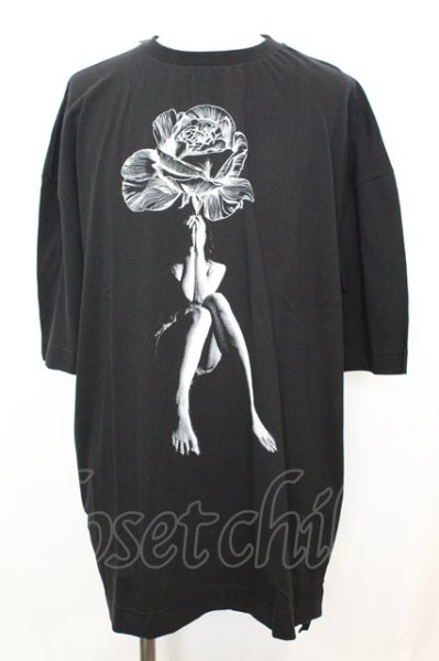 画像1: Moonage Devilment / Print Over T Type-C Tシャツ 46 ブラック O-25-09-16-013-Mo-ts-YM-ZT150 (1)