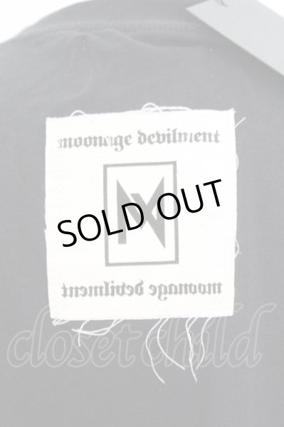 画像4: Moonage Devilment / Print Over T Type-C Tシャツ 46 ブラック O-25-09-16-013-Mo-ts-YM-ZT150 (4)