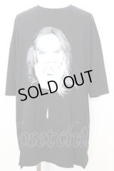 Moonage Devilment / Print BIG Tシャツ 46 ブラック O-25-09-16-014-Mo-ts-YM-OS