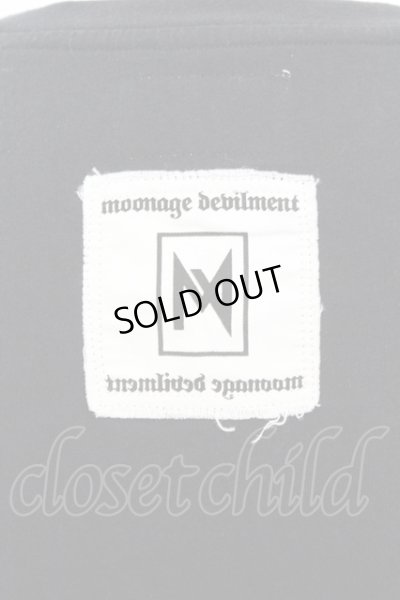 画像4: Moonage Devilment / Print BIG Tシャツ 46 ブラック O-25-09-16-014-Mo-ts-YM-OS