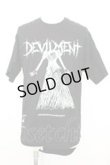 Moonage Devilment / THE DARK MOON Tシャツ F ブラック O-25-09-16-015-Mo-ts-YM-OS