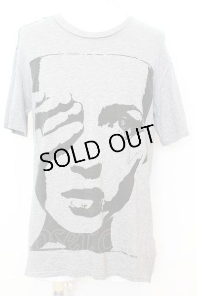 画像1: Moonage Devilment / フェイスプリントTシャツ 46 グレー O-25-09-16-018-Mo-ts-YM-ZT0919X (1)