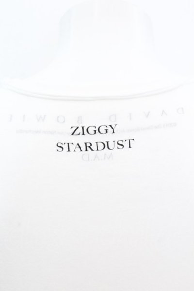 画像4: Moonage Devilment / DAVID BOWIE Tシャツ 44 ホワイト O-25-09-16-019-Mo-ts-YM-OS