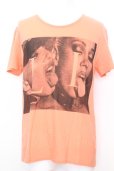 画像1: Moonage Devilment / L I フェイスTシャツ 46 ピンク O-25-09-16-020-Mo-ts-YM-OS (1)
