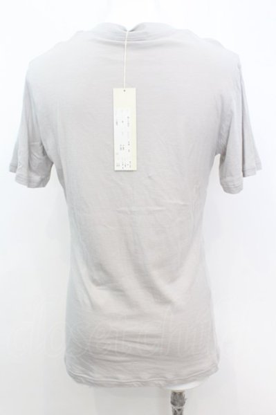 画像2: MENTAL / コットンVネックTシャツ 46 ライトグレー O-25-09-16-025-ME-ts-YM-ZT166 (2)