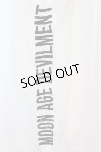 画像2: Moonage Devilment / Embroidery Over L/Sカットソー 46 ホワイト O-25-09-16-027-Mo-ts-YM-OS (2)