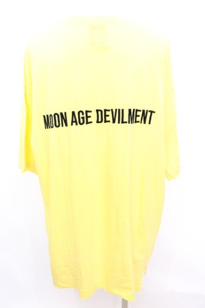 画像2: Moonage Devilment / Embroidery Over Tシャツ 46 イエロー O-25-09-16-028-Mo-ts-YM-OS