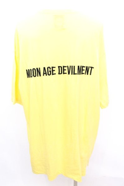 画像2: Moonage Devilment / Embroidery Over Tシャツ 46 イエロー O-25-09-16-028-Mo-ts-YM-ZT166 (2)