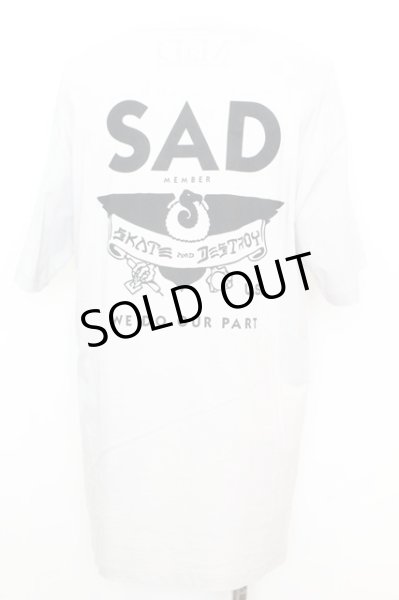 画像3: Moonage Devilment / ×THRASHER 「MAD」 BIG Tシャツ F ライトグレー O-25-09-16-029-Mo-ts-YM-OS (3)