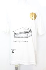 Moonage Devilment / COFFIN Tシャツ 44 ホワイト O-25-09-16-032-Mo-ts-YM-OS
