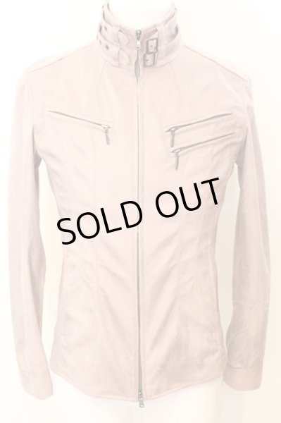 画像1: TORNADO MART / ヘアラインシングルライダースジャケット M ピンク O-25-09-16-035-TO-ja-YM-OS (1)