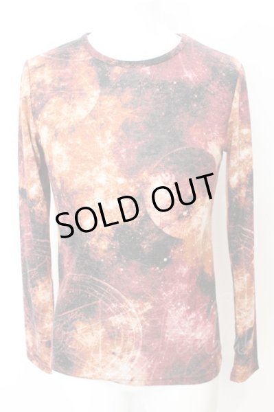 画像1: TORNADO MART / ネビュラプリントカットソー M レッド O-25-09-16-036-TO-to-YM-OS (1)