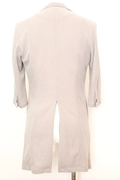 画像3: TORNADO MART / ブライトタックメッシュ7分袖チェスター  グレー O-25-09-16-037-TO-to-YM-ZT166 (3)