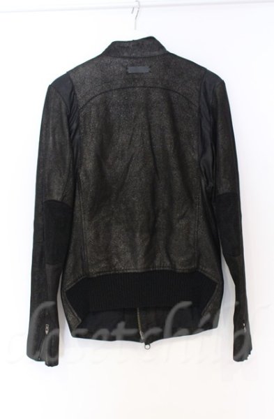 画像9: IFSIXWASNINE / RIDERS/M シープレザーライダースジャケット【【メンズ1】】 1 グリッターブラック O-25-10-20-008-IF-ou-YM-OS (9)