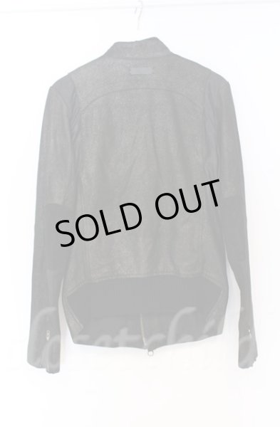 画像9: IFSIXWASNINE / RIDERS/M シープレザーライダースジャケット【【メンズ1】】 1 グリッターブラック O-25-10-20-008-IF-ou-YM-ZTML004 (9)