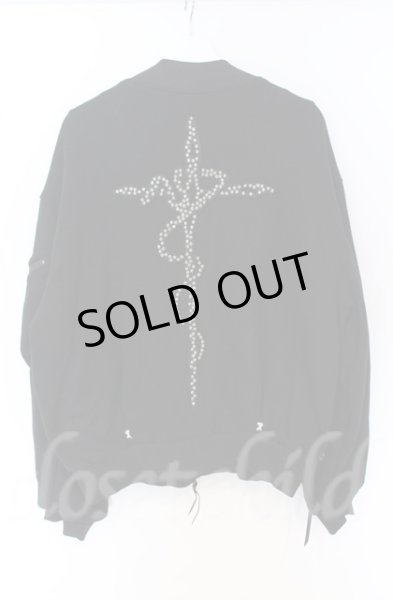 画像1: KMRii / Serpent Cross MA-1 ブルゾンジャケット 4 ブラック O-25-10-20-009-KM-to-YM-OS (1)