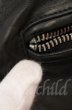 画像4: FUGA / ラムレザースタンドネックシングルライダースジャケット 46 ブラック O-25-10-20-011-FU-ou-YM-OS (4)