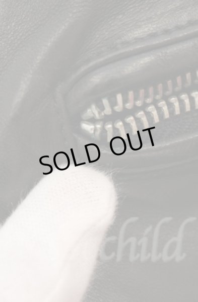 画像4: FUGA / ラムレザースタンドネックシングルライダースジャケット 46 ブラック O-25-10-20-011-FU-ou-YM-OS (4)