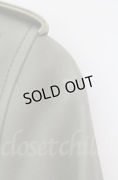 画像4: Moonage Devilment / ラムレザーダブルライダースジャケット 44 グリーン O-25-10-20-014-Mo-ja-YM-OS (4)