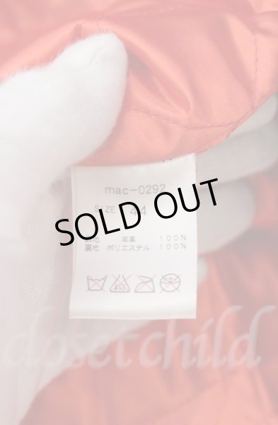 画像10: Moonage Devilment / ラムレザーダブルライダースジャケット 44 グリーン O-25-10-20-014-Mo-ja-YM-OS (10)