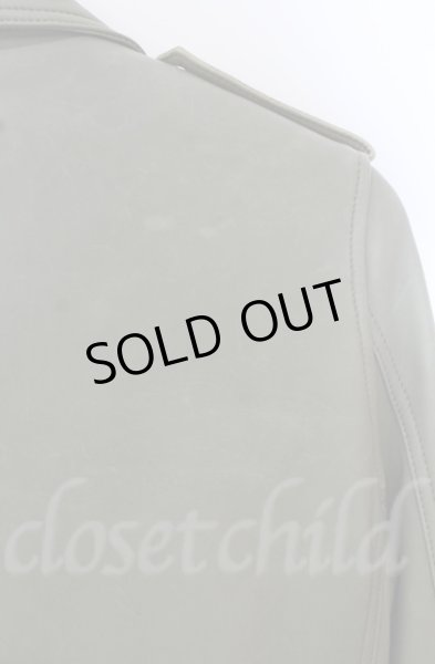 画像12: Moonage Devilment / ラムレザーダブルライダースジャケット 44 グリーン O-25-10-20-014-Mo-ja-YM-OS (12)